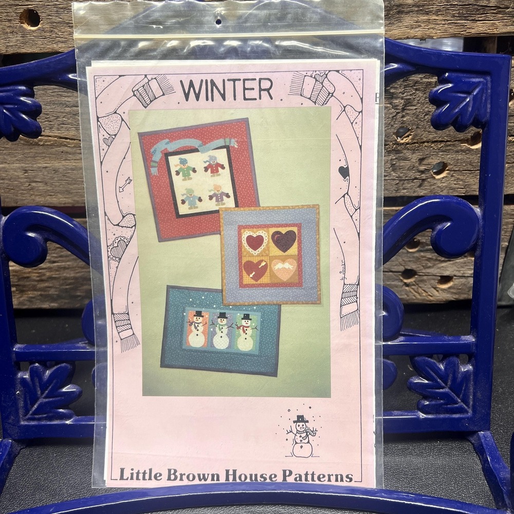 Winter Little Quilt Pattern by Little Brown House Patterns 1992